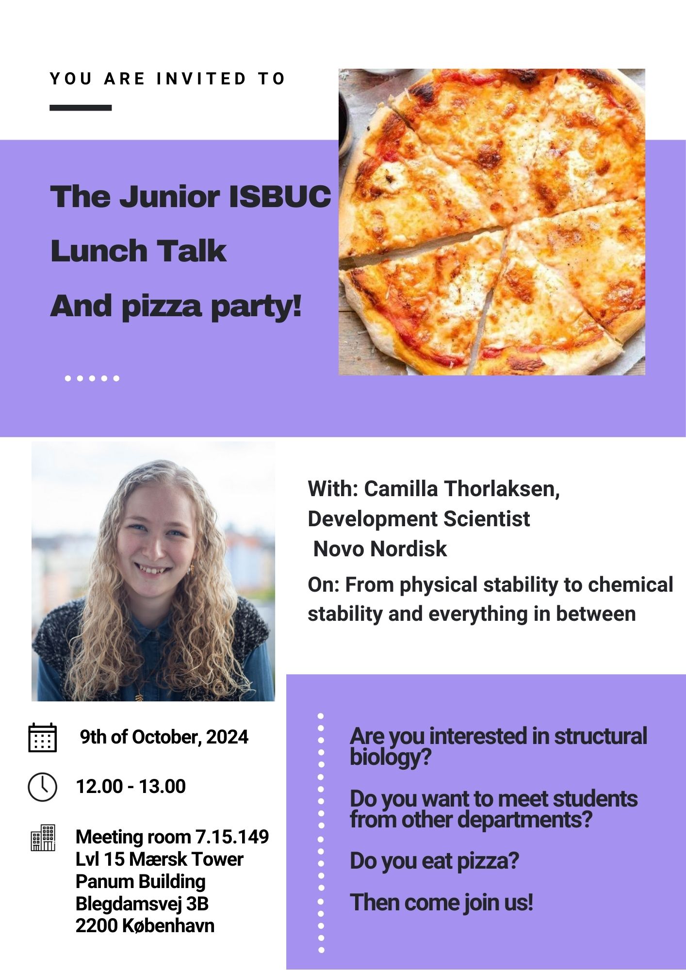 junior isbuc lunch talk