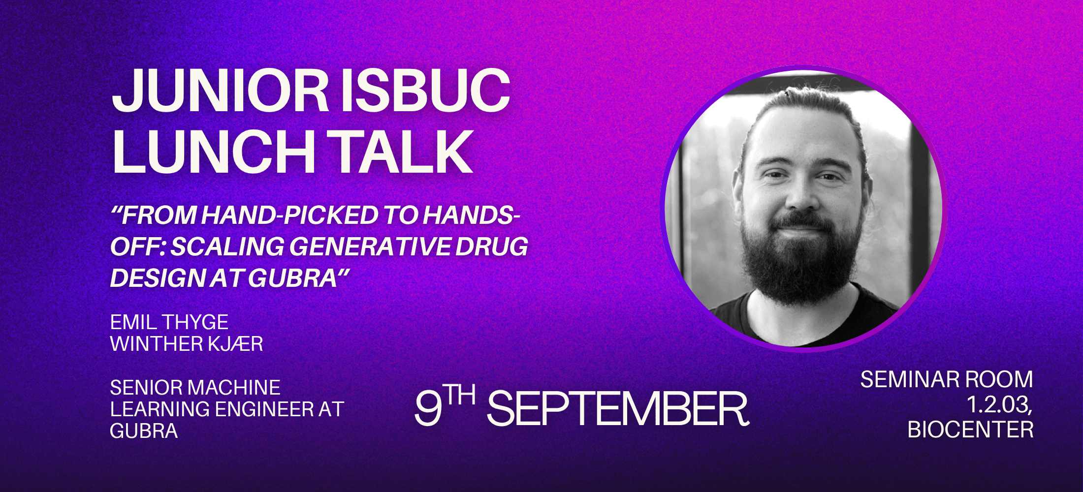 ISBUC Lunch Talk September 2026