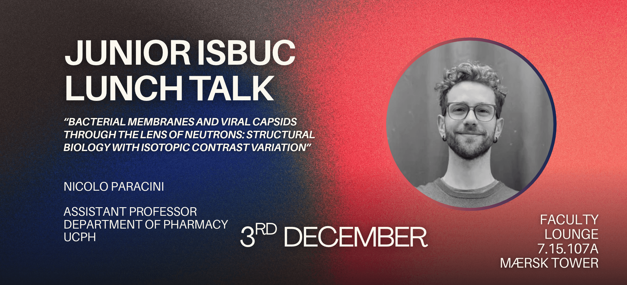 Lunch Talk with Nicolo Paracini